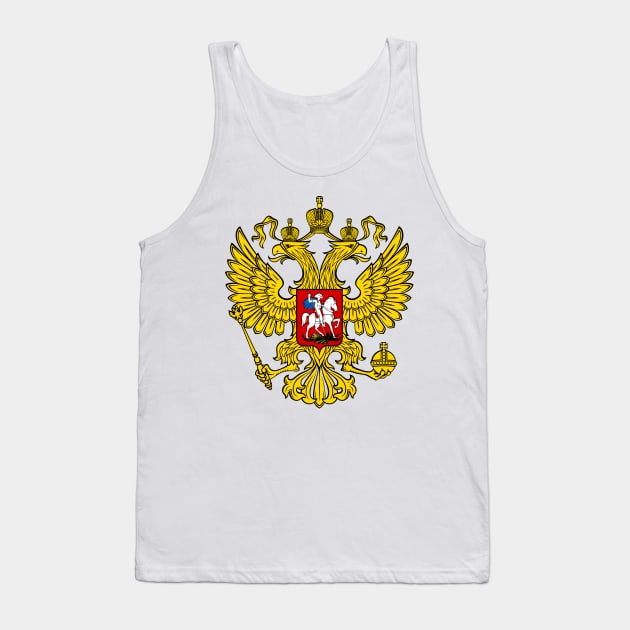 Russian Coat of Arms Tank Top by Gsweathers